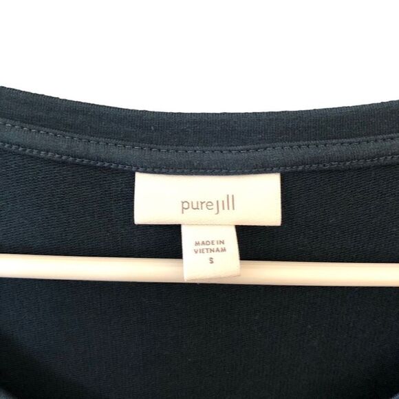 J. Jill Dress Womens S Blue Scoopneck ALine 3/4 Sleeve Pullover Classic - Picture 4 of 7